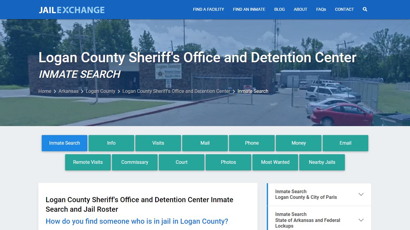 Logan County Sheriff's Office and Detention Center - Jail Exchange